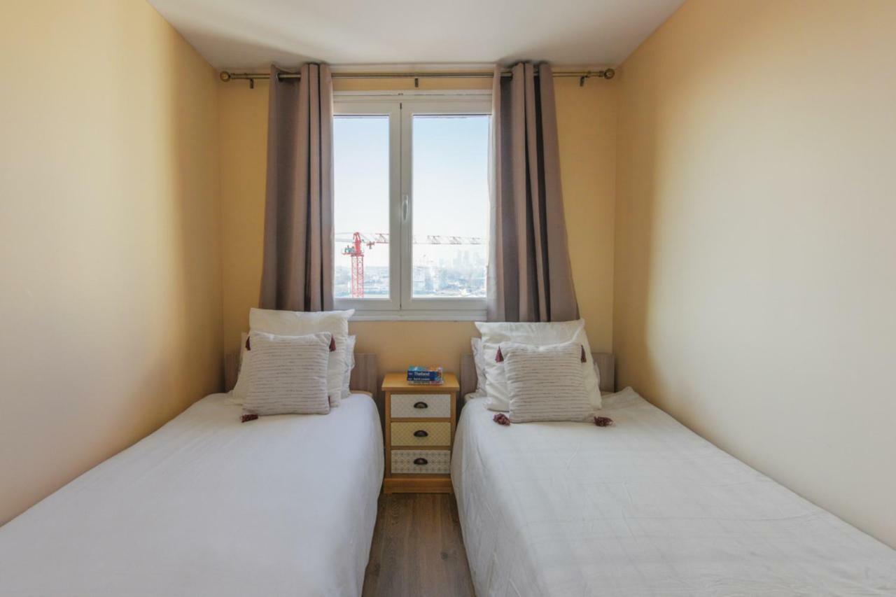 Appartement Jaures Vue Sur La Seine - Welkeys Clichy Esterno foto